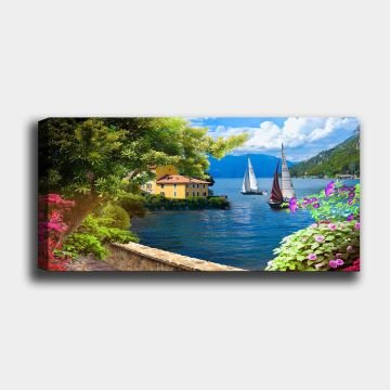 Yatay Kanvas Tablo 60cm x140cm