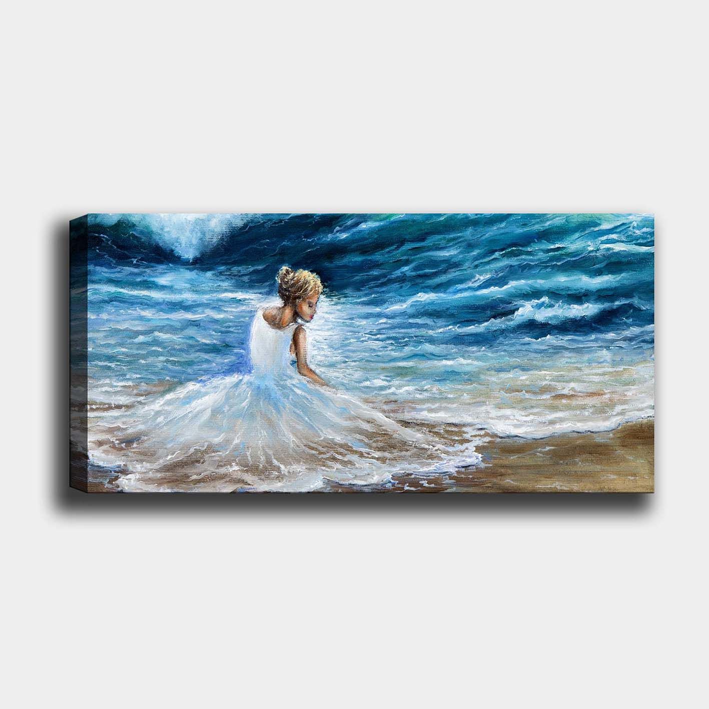 Yatay Kanvas Tablo 30cm x 90cm