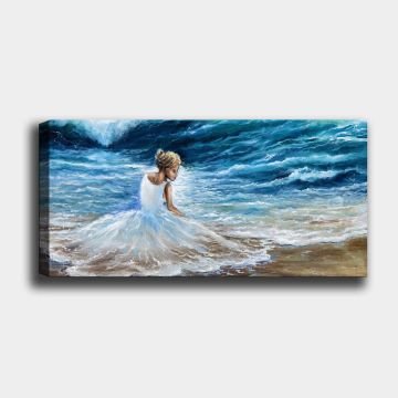 Yatay Kanvas Tablo 30cm x 90cm