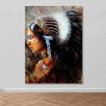 Dev Boyut Kanvas Tablo