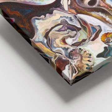 Dev Boyut Kanvas Tablo 100cm x 140cm