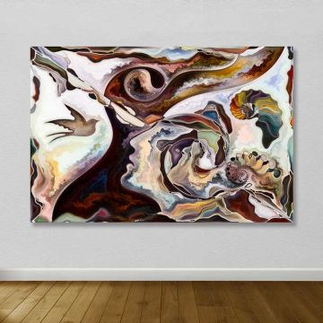 Dev Boyut Kanvas Tablo 100cm x 140cm