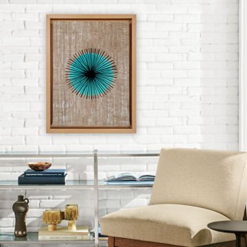 Naturel L Çerçeveli Tablo 46cm x 66cm