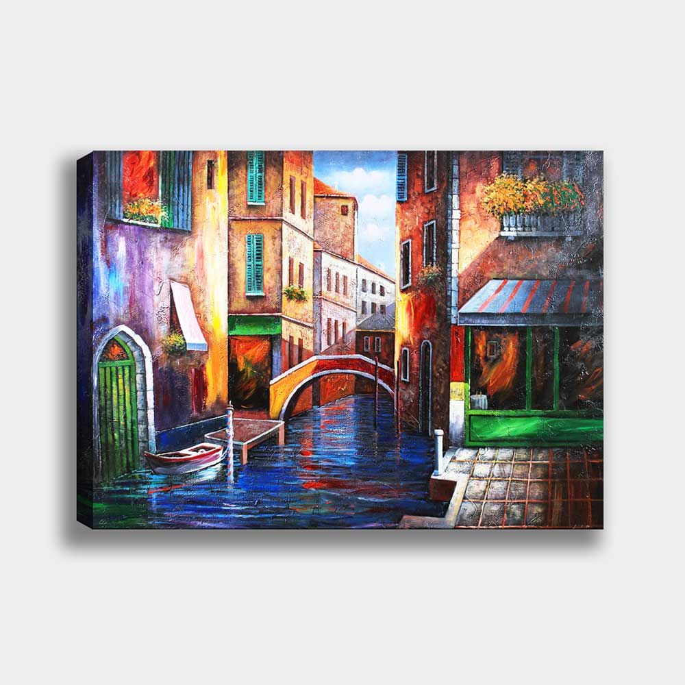Venedik Manzara Kanvas Tablo 70cm x 100cm