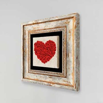 Çerçeveli Doğal Taş Tablo 20cm x 20cm