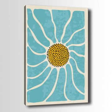Çiçek Kanvas Tablo 50cm x 70cm