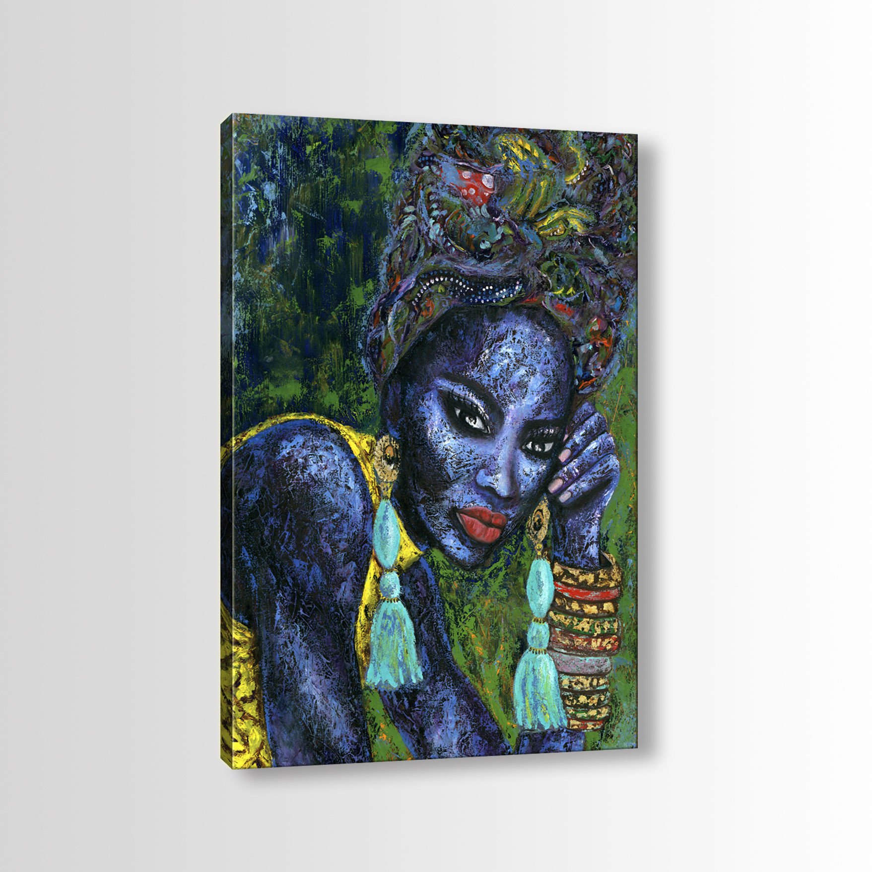 Portre ve İnsan Temalı Tablo