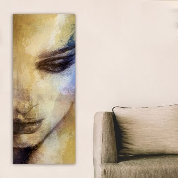 Dikey Kanvas Tablo 30cm x 90cm
