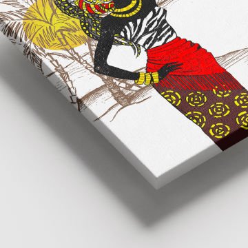 Dev Boyut Kanvas Tablo