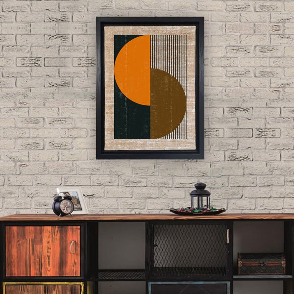 Siyah L Çerçeveli Tablo 36cm x 46cm