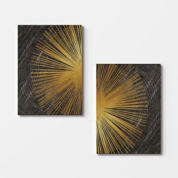2 Parçalı Kanvas Tablo 50cm x 70cm - 2 Parça