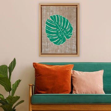 Naturel L Çerçeveli Tablo 36cm x 46cm