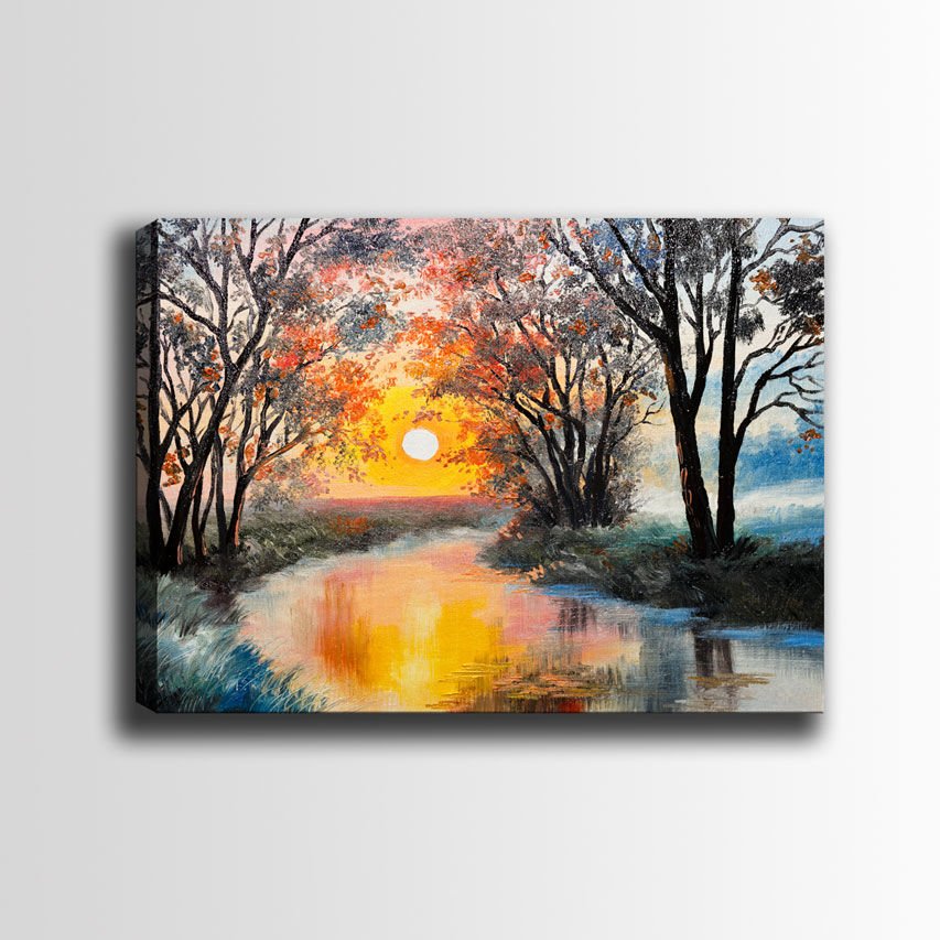 Manzara Kanvas Tablo 90cm x 130cm