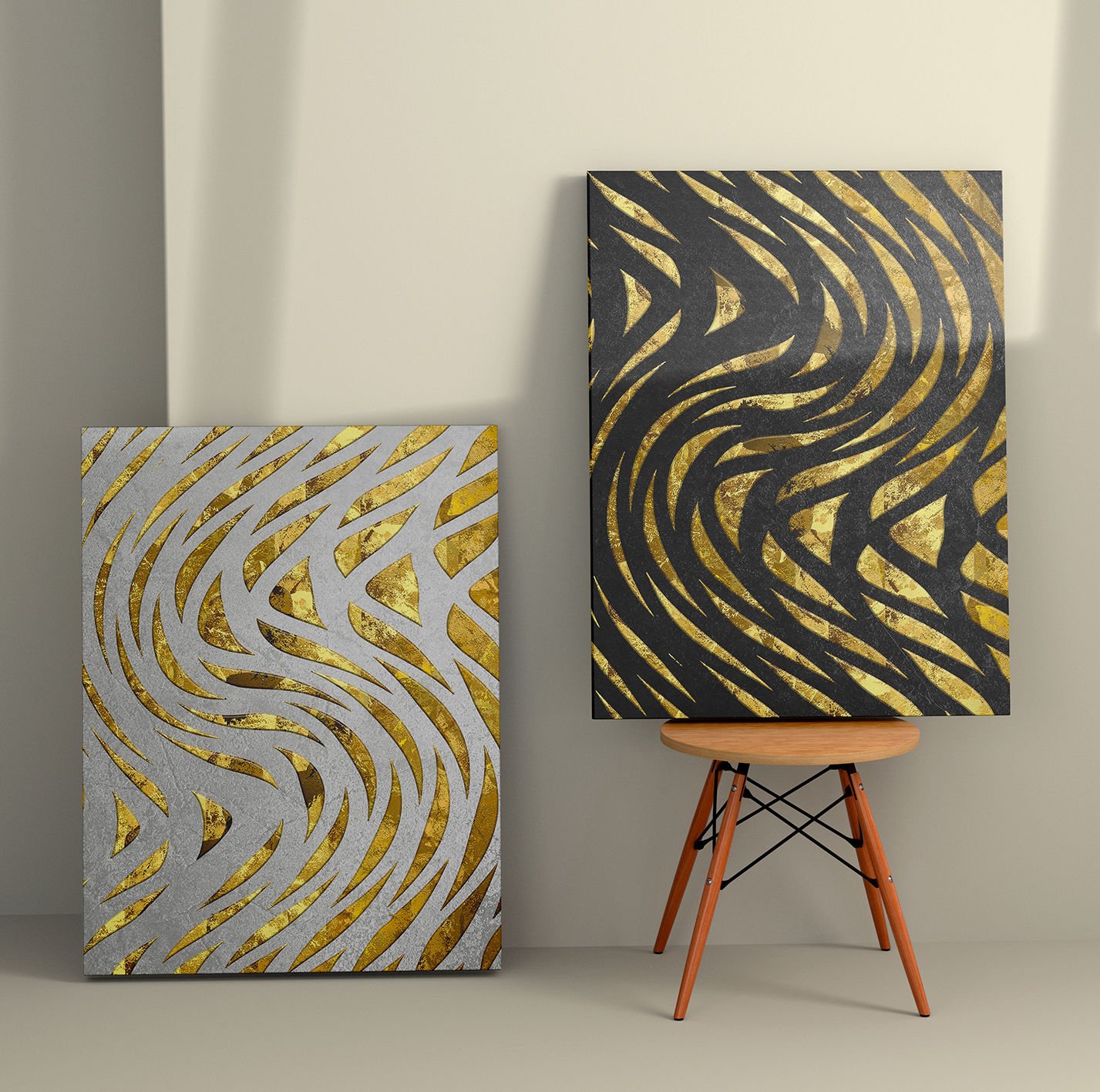 2 Parçalı Kanvas Tablo 70cm x 100cm - 2 Parça