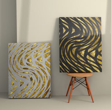 2 Parçalı Kanvas Tablo 70cm x 100cm - 2 Parça