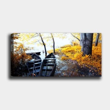 Yatay Kanvas Tablo 60cm x140cm