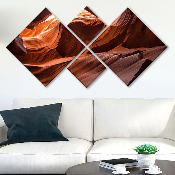 4 Parçalı Mdf Tablo