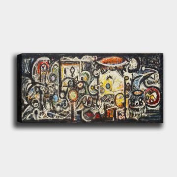 Yatay Kanvas Tablo 40cm x 100cm