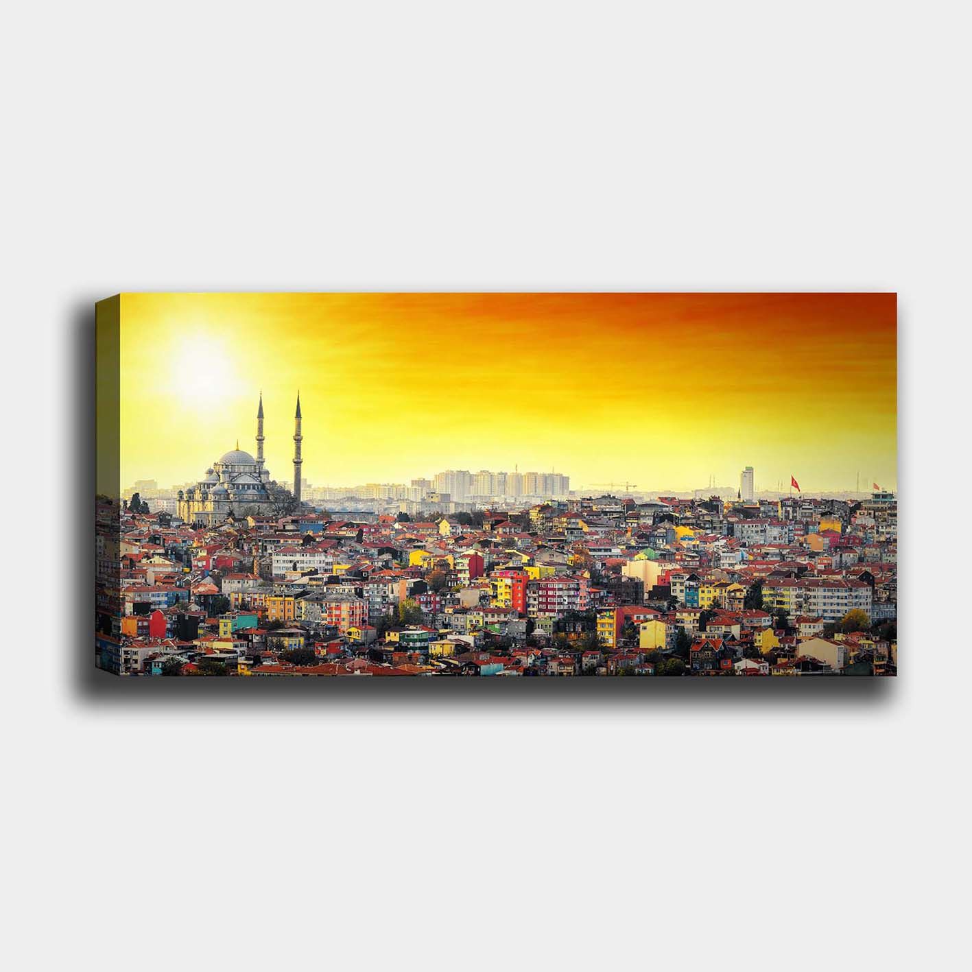 Yatay Kanvas Tablo 50cm x 120cm
