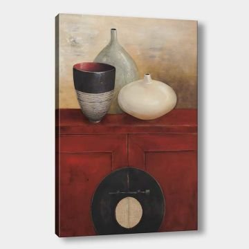 Dekoratif Vazolar Kanvas Tablo 50cm x 70cm