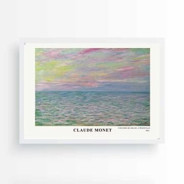 Beyaz Çerçeveli Tablolar