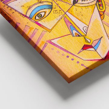 Dev Boyut Kanvas Tablo