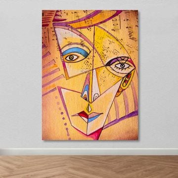 Dev Boyut Kanvas Tablo