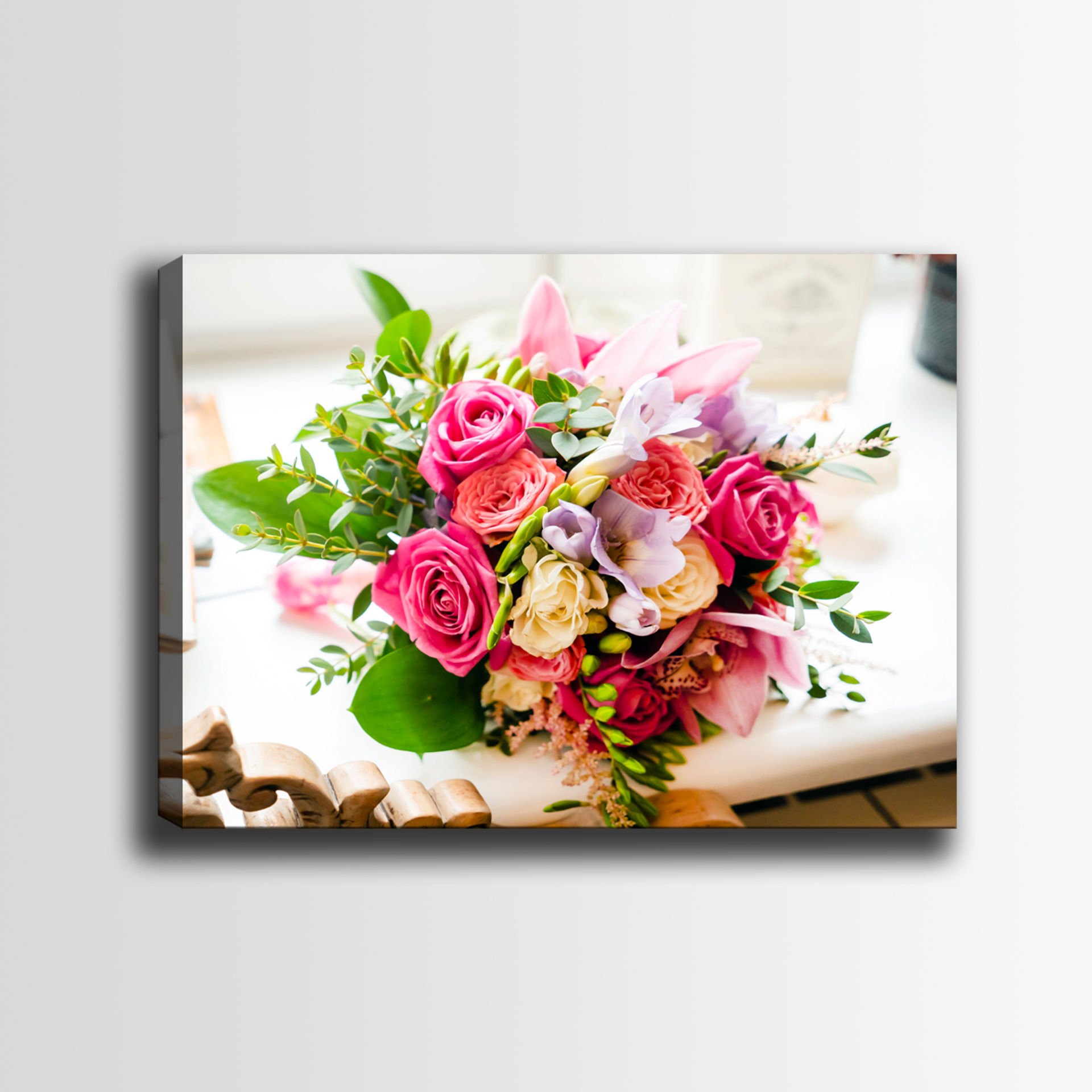 Çiçek Kanvas Tablo