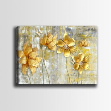 Çiçek Kanvas Tablo