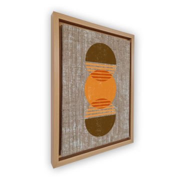 Naturel L Çerçeveli Tablo 96cm x 136cm