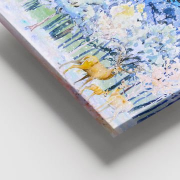 Dev Boyut Kanvas Tablo