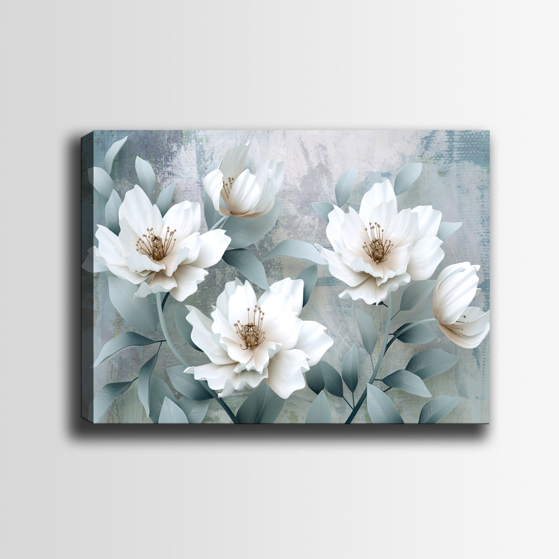 Çiçek Kanvas Tablo