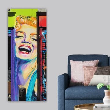 Dikey Kanvas Tablo 40cm x 100cm