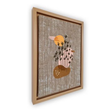 Naturel L Çerçeveli Tablo