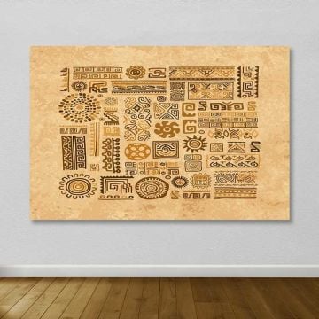 Dev Boyut Kanvas Tablo