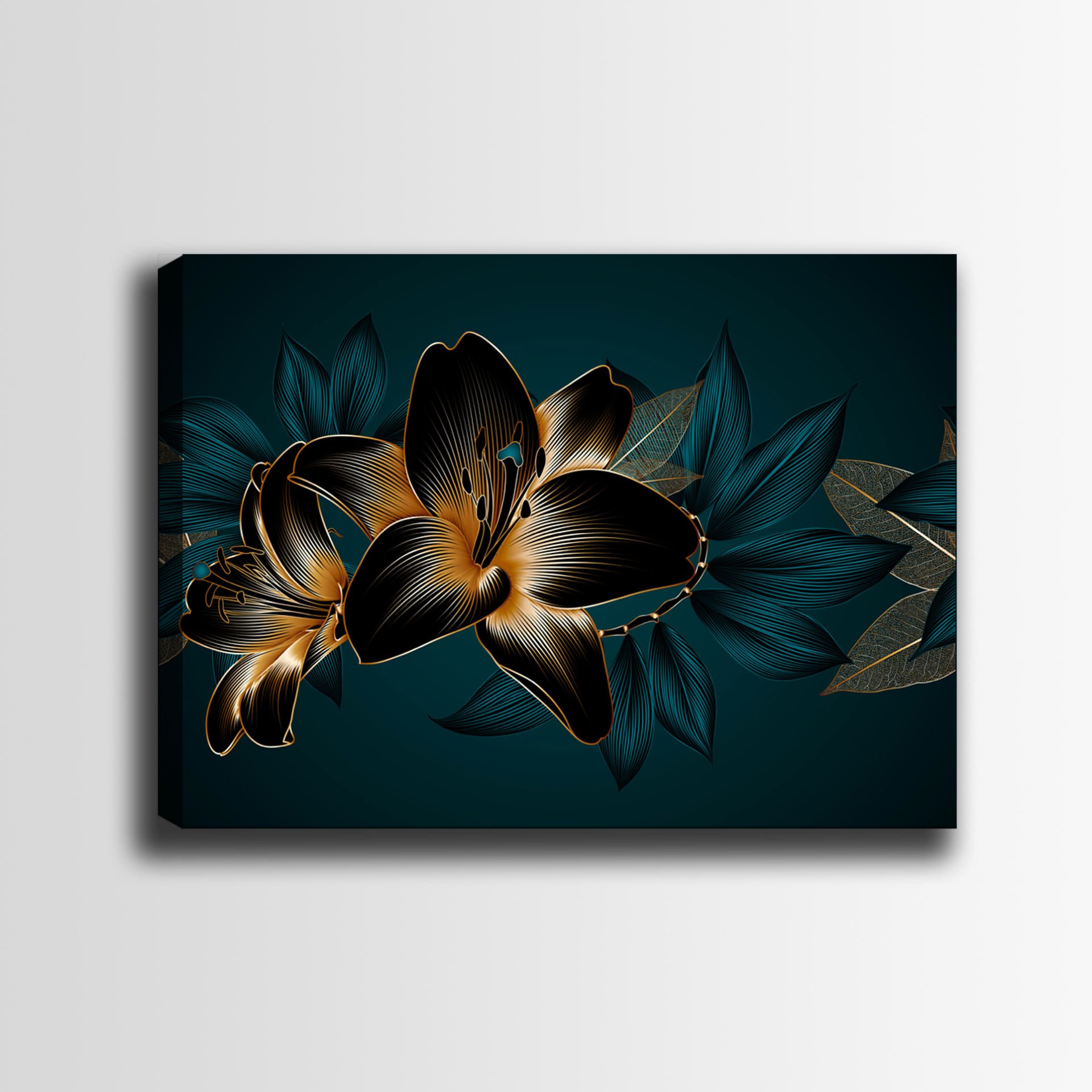 Çiçek Kanvas Tablo