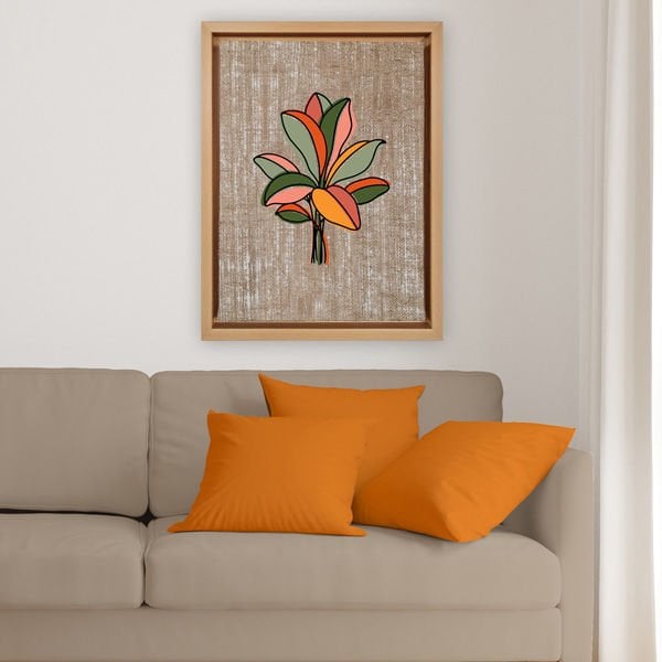 Naturel L Çerçeveli Tablo