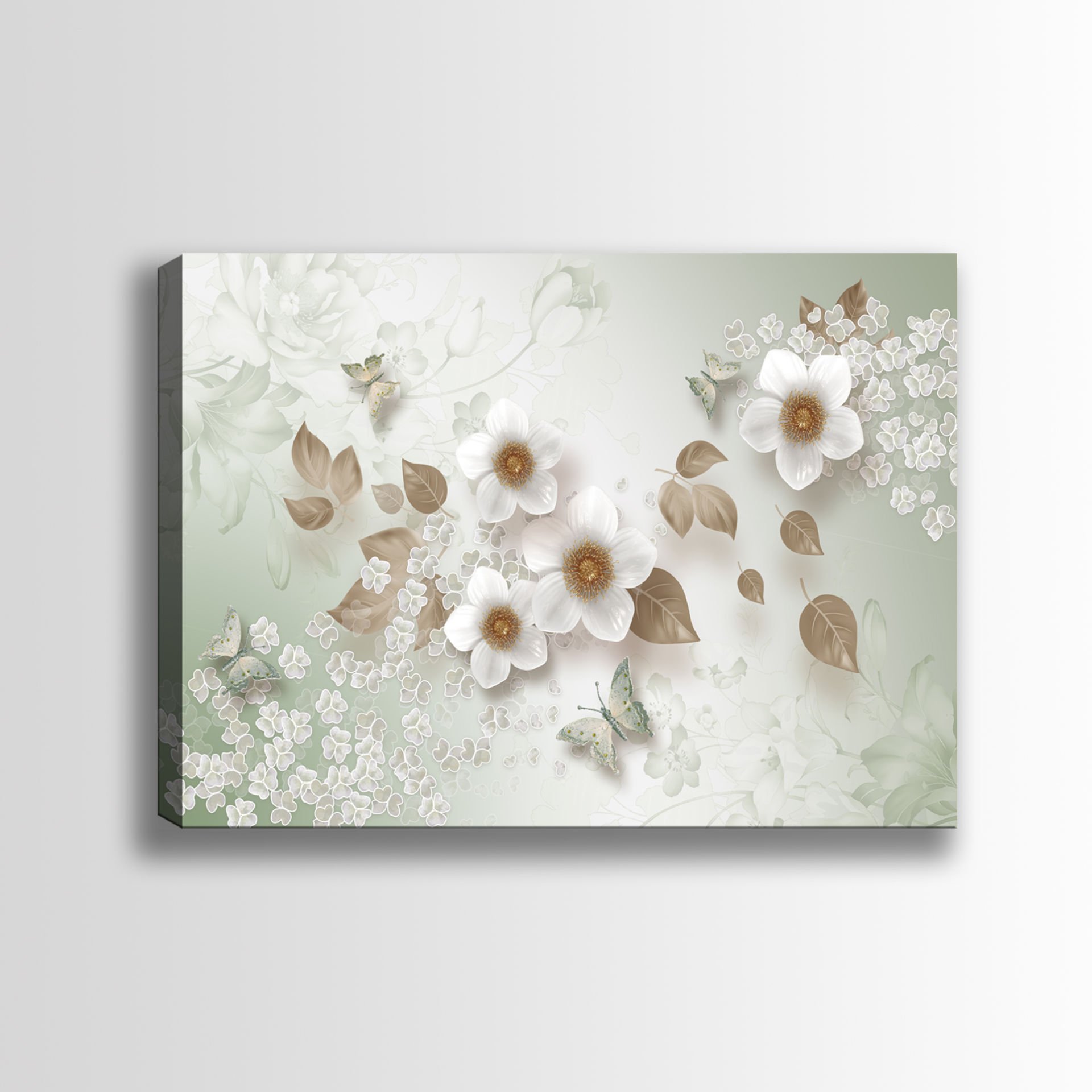 Çiçek Kanvas Tablo