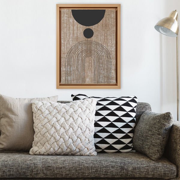 Naturel L Çerçeveli Tablo