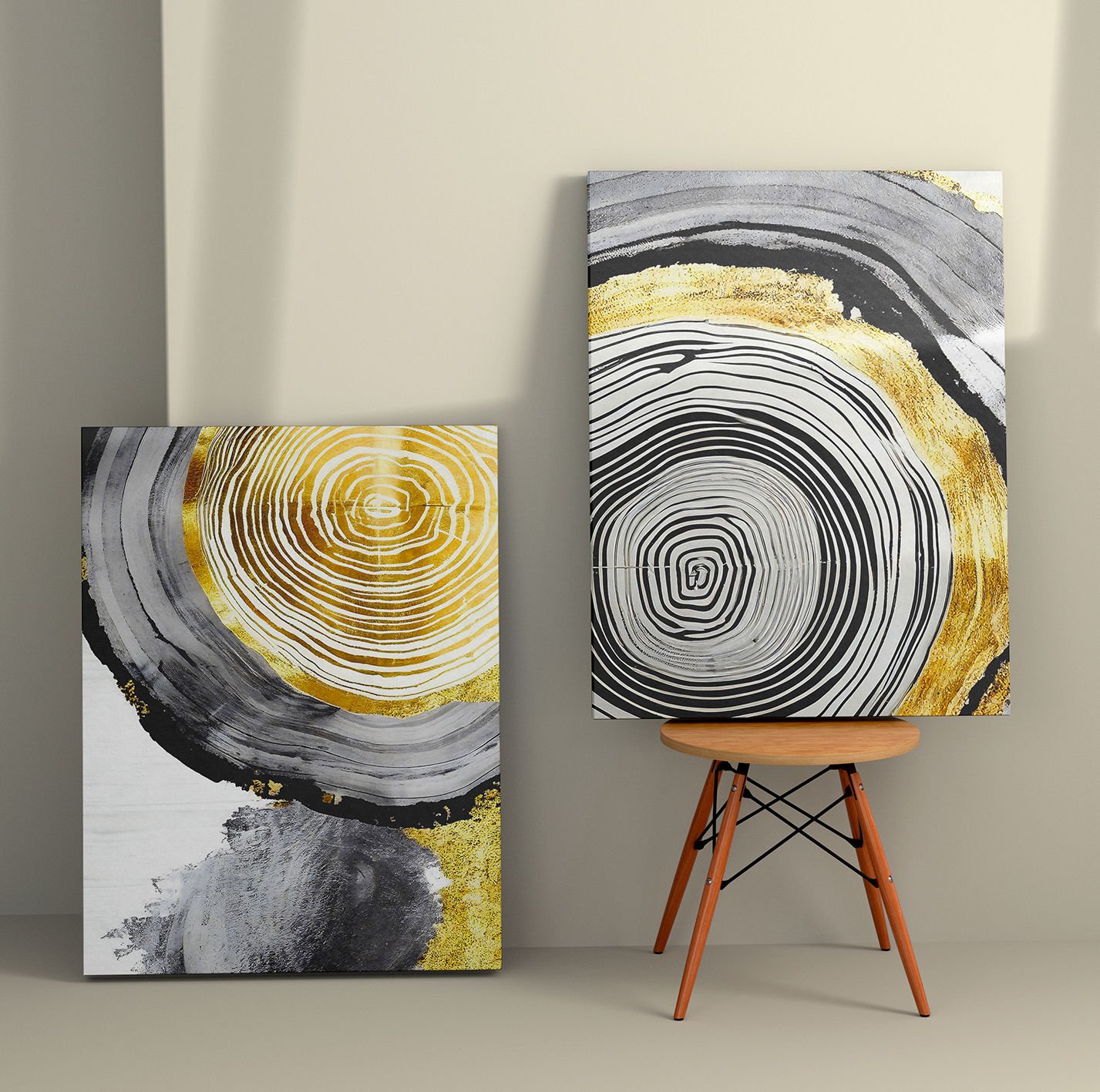 2 Parçalı Kanvas Tablo 70cm x 100cm - 2 Parça