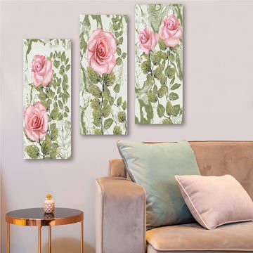 3 Parçalı Mdf Tablo 20cm x 50cm