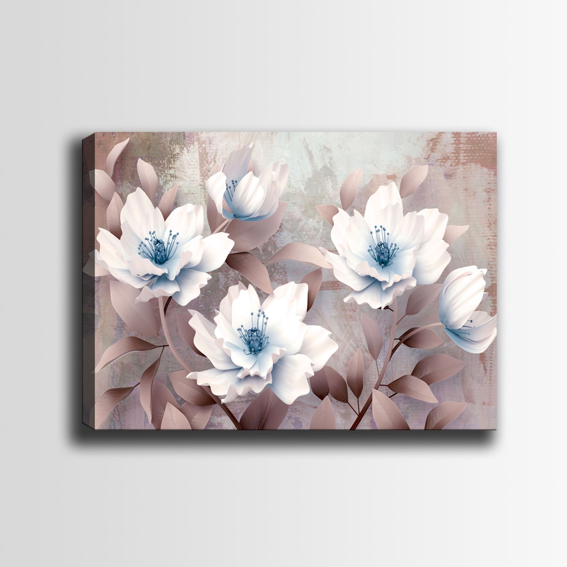 Çiçek Kanvas Tablo