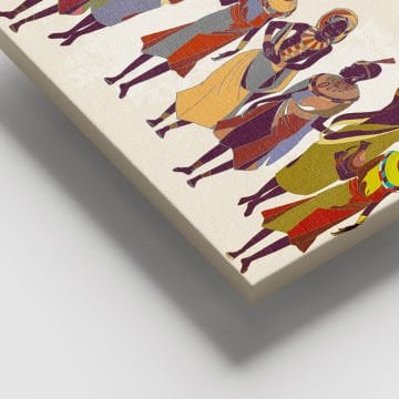 Dev Boyut Kanvas Tablo