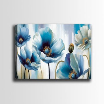 Çiçek Kanvas Tablo 100cm x 140cm