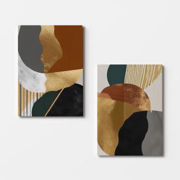 2 Parçalı Kanvas Tablo 100cm x 140cm - 2 Parça
