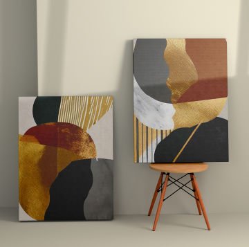 2 Parçalı Kanvas Tablo 100cm x 140cm - 2 Parça