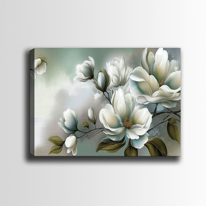 Çiçek Kanvas Tablo 50cm x 70cm