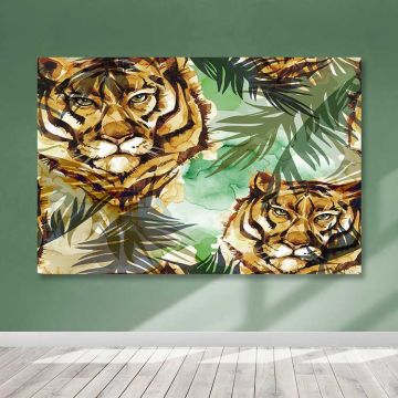Dev Boyut Kanvas Tablo 100cm x 140cm