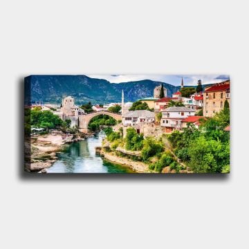 Yatay Kanvas Tablo 50cm x 120cm