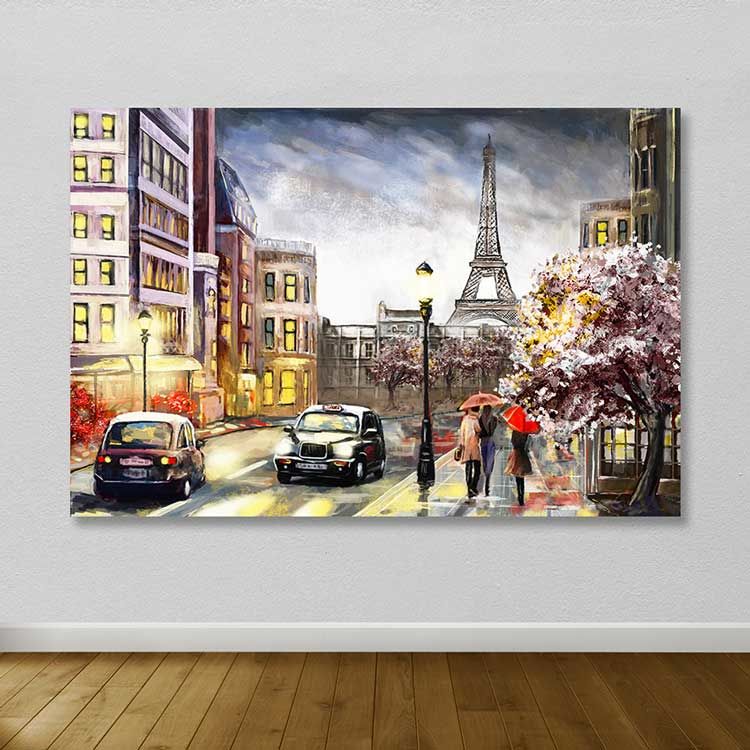 Dev Boyut Kanvas Tablo 100cm x 140cm